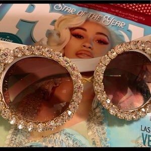 RHINESTONE STUDDED SHADES
